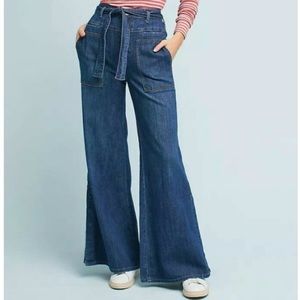 Pilcro and the Letter Press - Wide Tie Jeans - 29